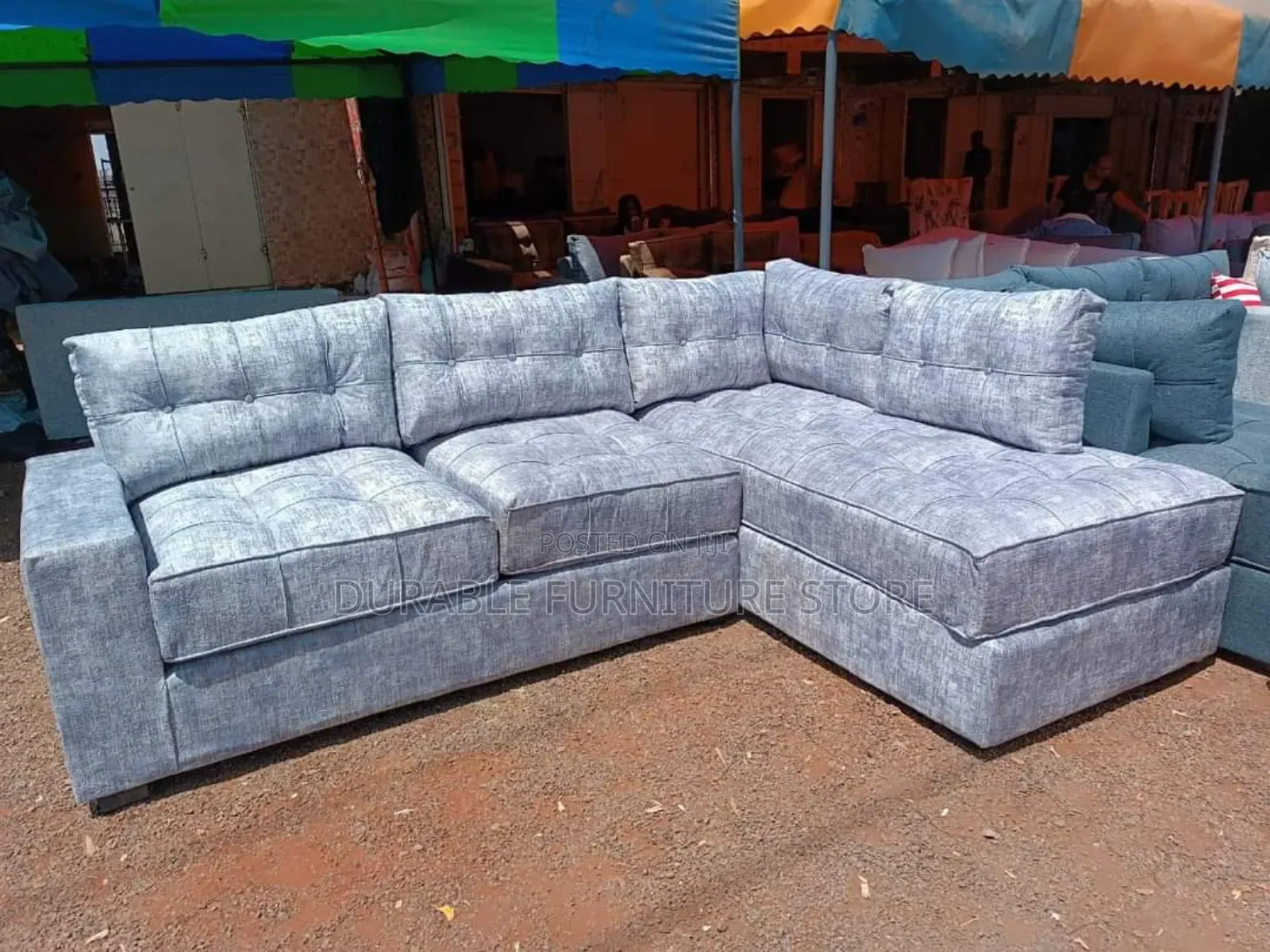 Grey Coner Seat