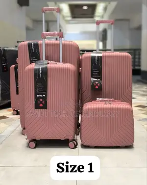 Suitcase 4 In1 Travel Unbreakable Suitcase /Rubbee.