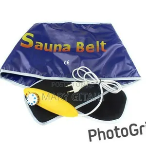 ￼ Sauna Body Slimming Massage Belt./
