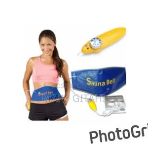 ￼ A Sauna Body Slimming Celulitis Massage Belt./