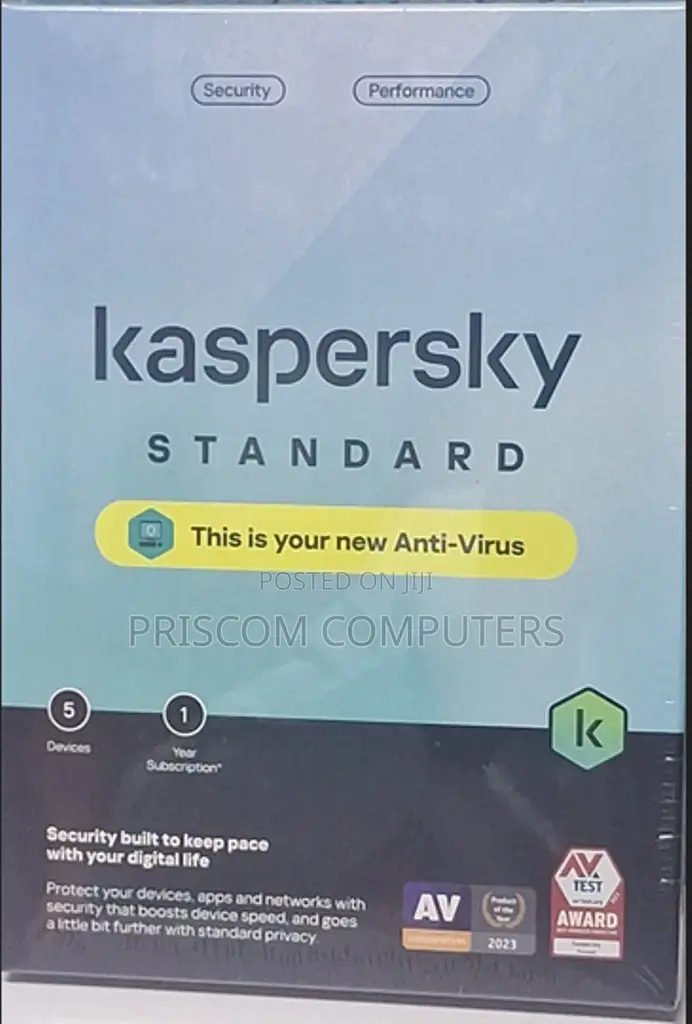 Kaspersky Standard- 5 Devices 1 Year (Antivirus)