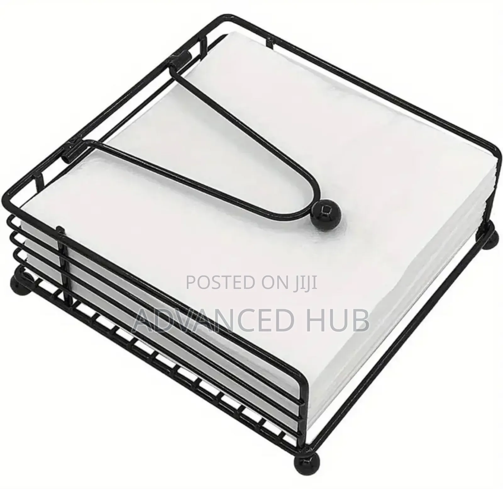 Modern Metallic Serviette Holder
