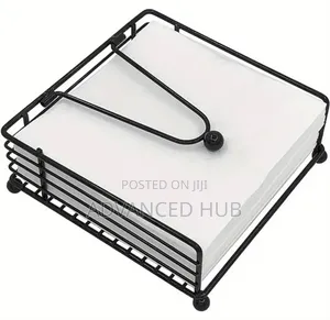 Modern Metallic Serviette Holder
