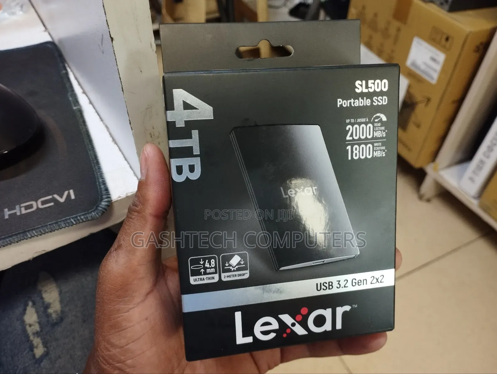 Lexar 4tb Sl500 Portable SSD Up to 2000mb/S