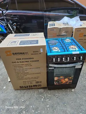 3gas+1 Electric Plate Standing Cooker With Electric Oven