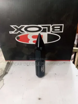 Blox 20pcs Black Bullets Rim Nuts