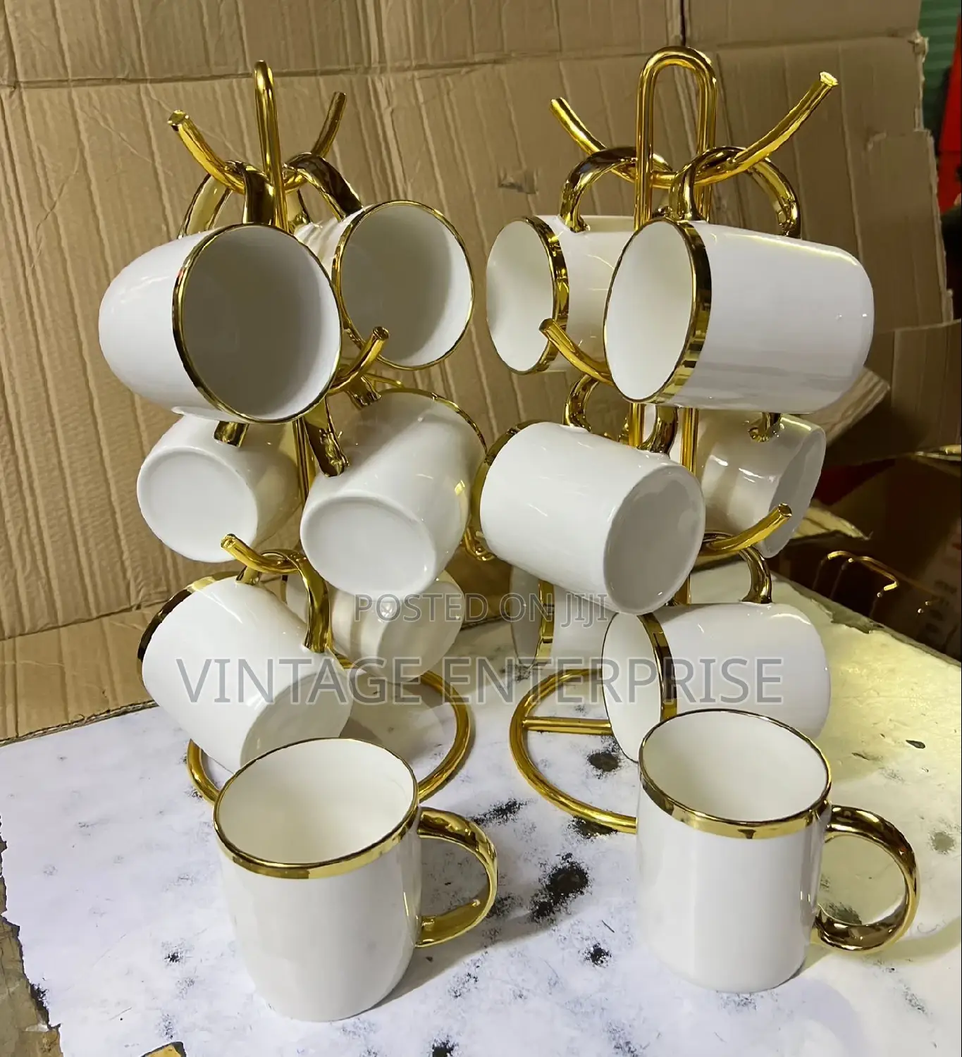 6pcs Cups Mugs Tea Set