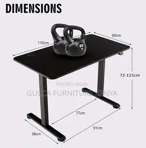 Office Chairs:1200mm Sit to Stand Computer Workstation Table