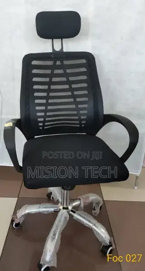 Secretarial Mesh Office Chair With Headrest°°✓✓