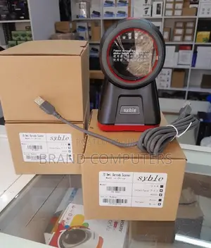 Barcode Scanner Reader Xb8602 Table Mounted