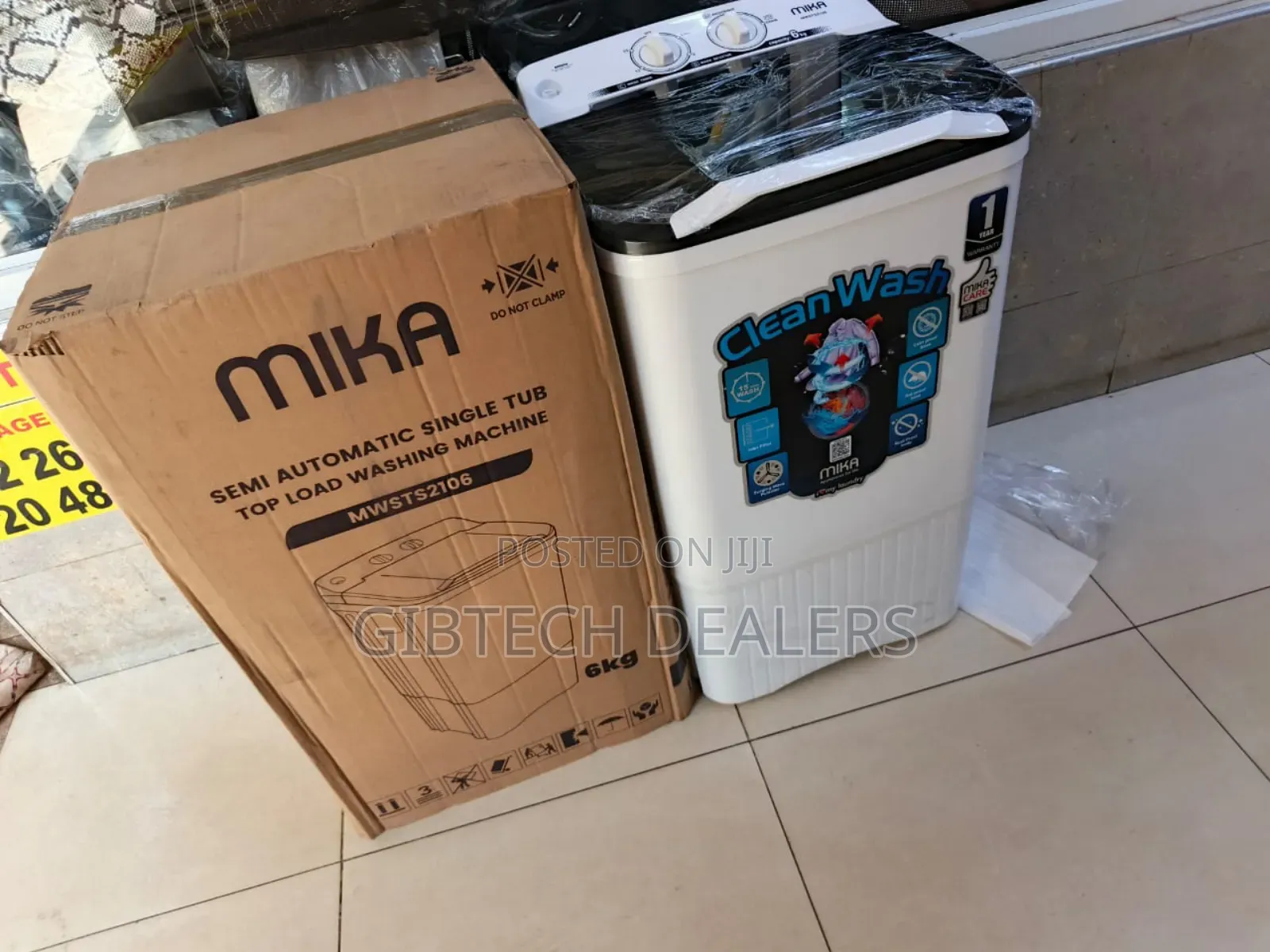 Mika Washing Machine 6kg