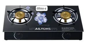 AILYONS GS014-4 Gas Stove Double Burner
