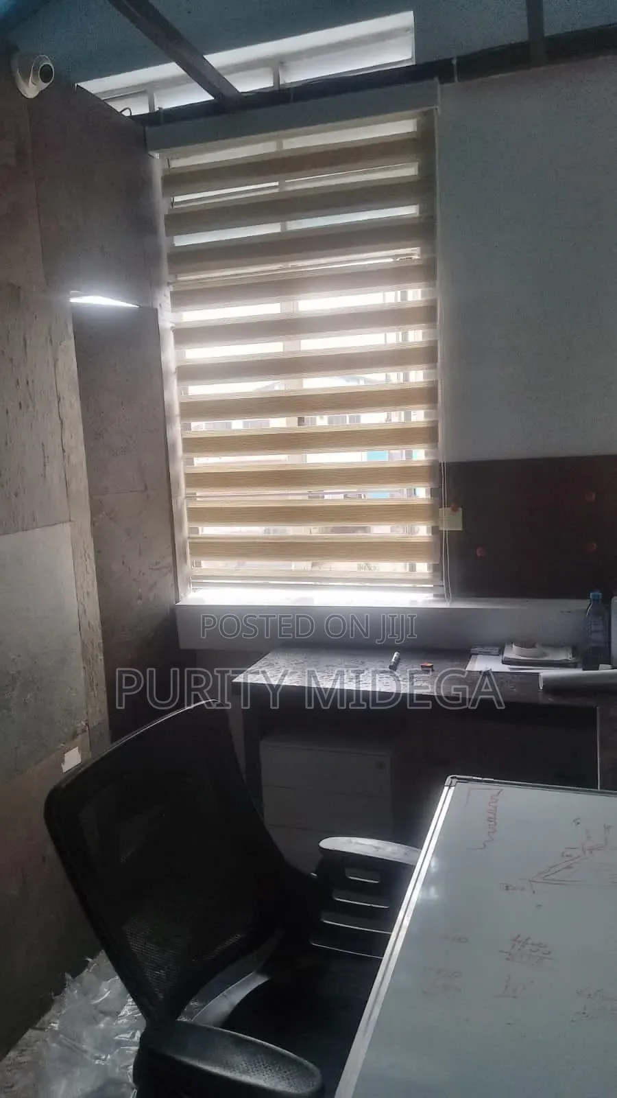 White Horizontal Sheer Roller Blinds