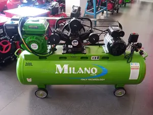 Milano Italia Air Compressor With Engine and Motor