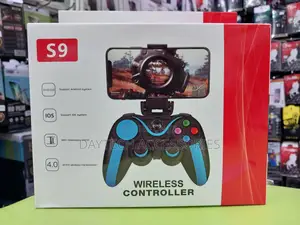 S9 Wireless Mobile Phone Bluetooth Controller Blue/Black