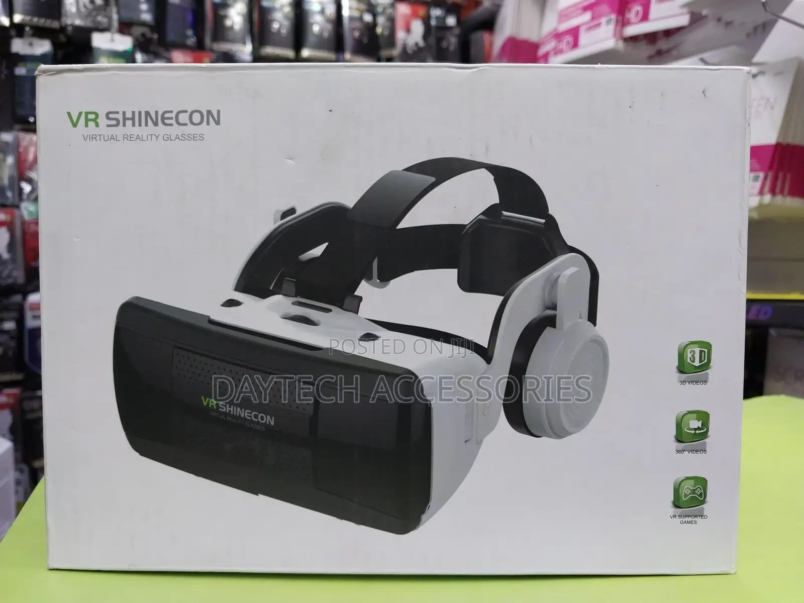 Vr Shinecon 3d Reality Glasses Vr Headset Compatible