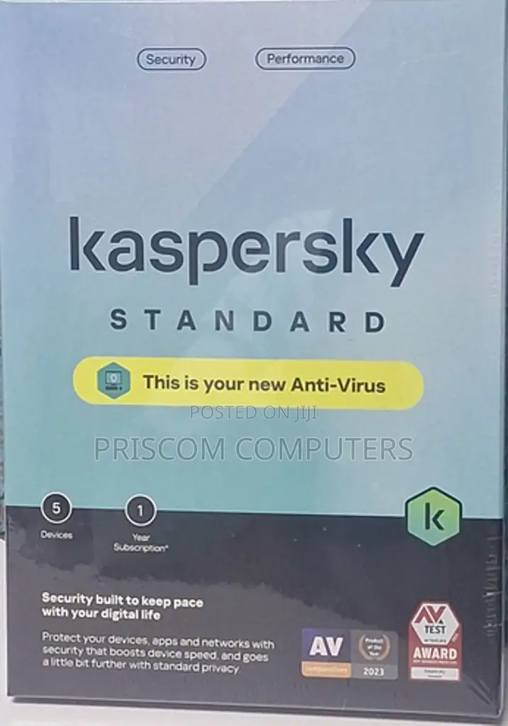 Kaspersky Standard- 5 Devices 1 Year (Antivirus)
