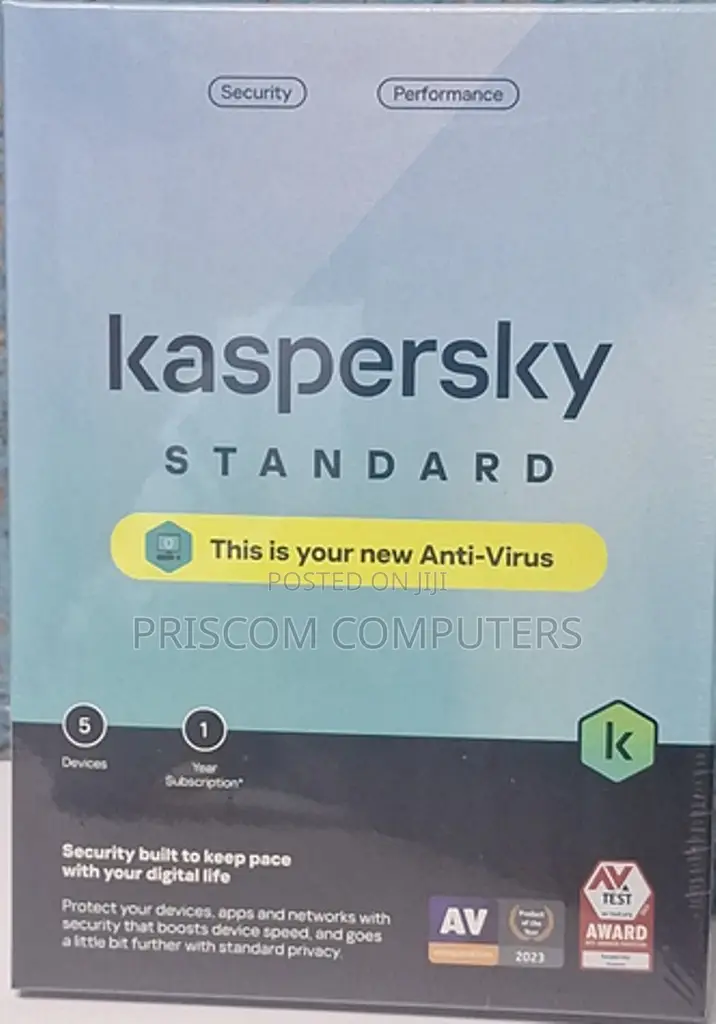 Kaspersky Standard- 5 Devices 1 Year (Antivirus)