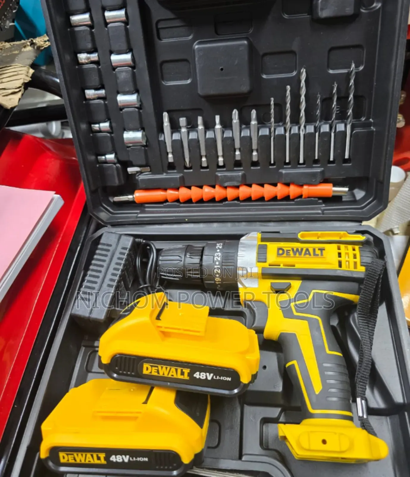 Powerful Dewalt 48v Cordless Drill/Rechargeable Drill