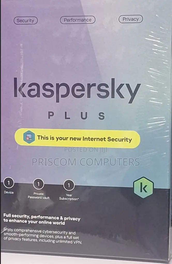 Kaspersky Plus Internet Security 1 Device 1 Year Subscriptio