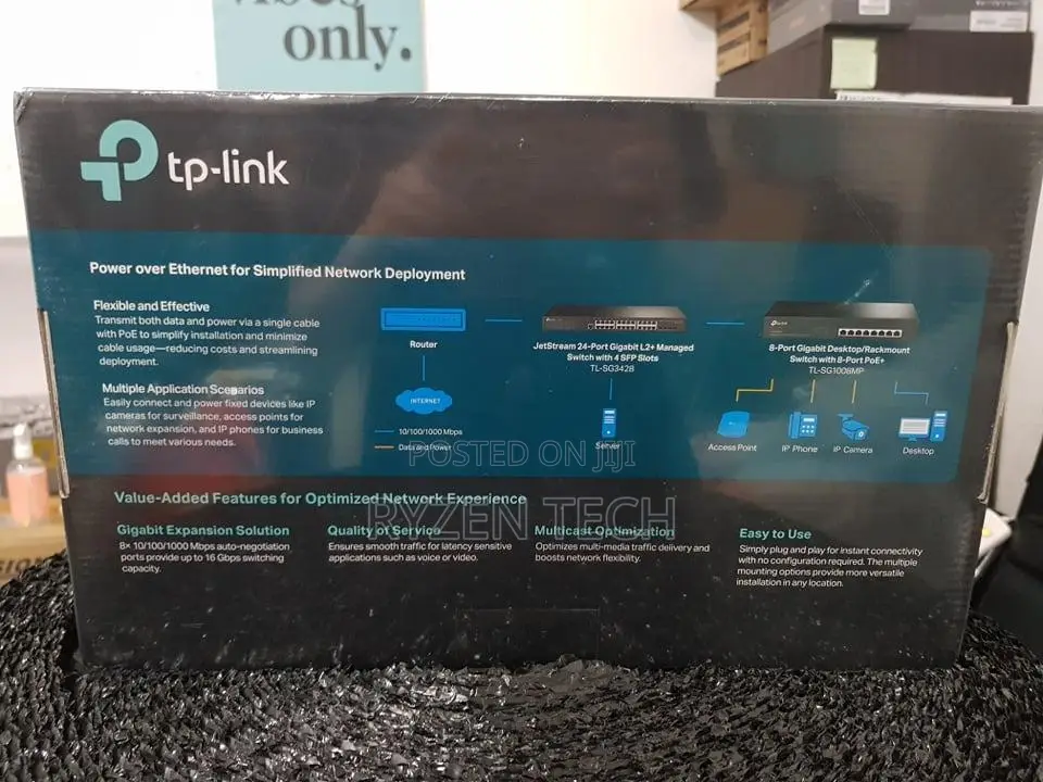 Tp-Link Tl-Sg1008mp Switch