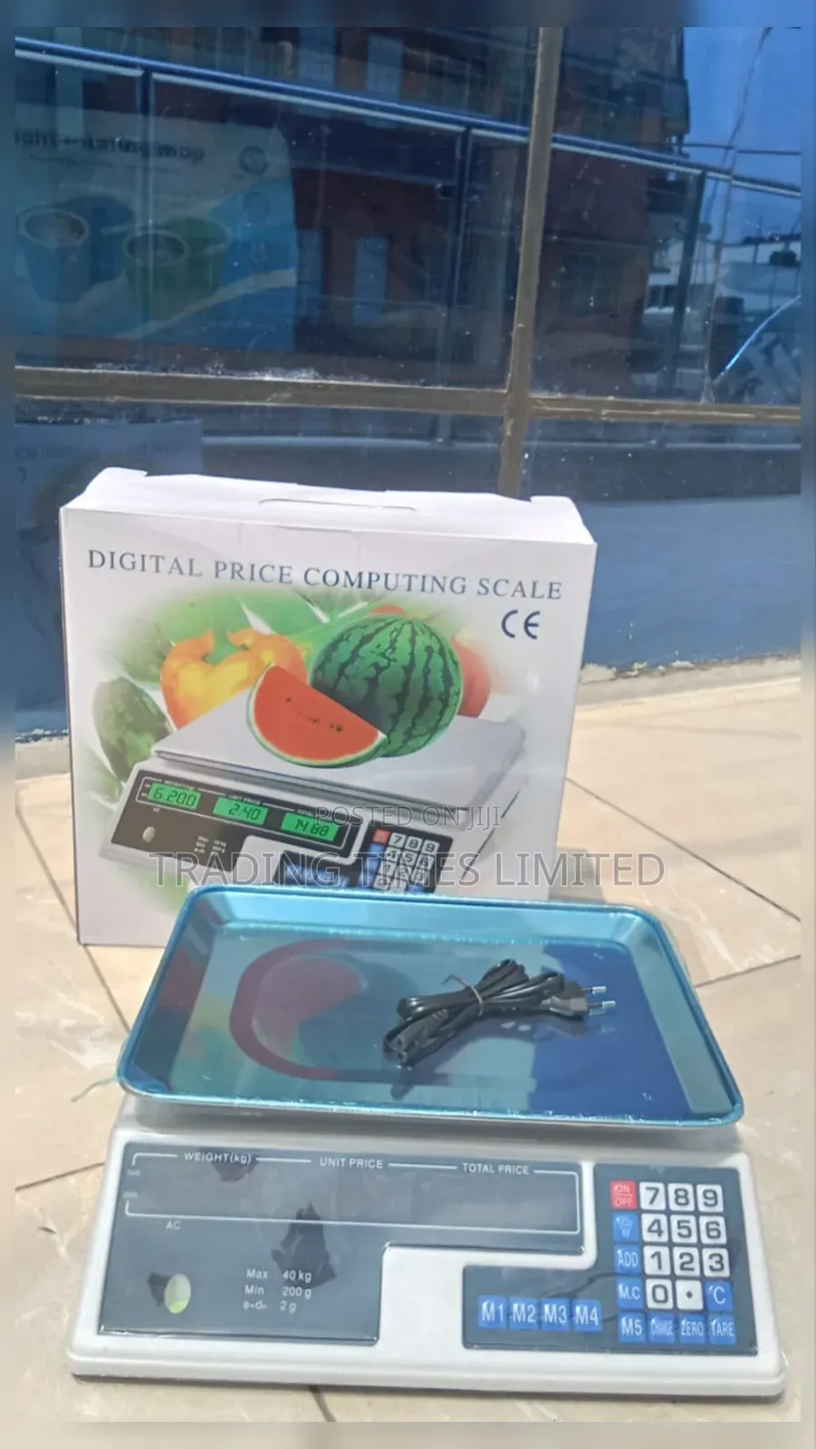ACS 40kg Armless Digital Computing Scale