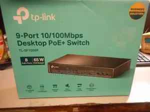 Tp-Link 9-Port 10/100mbps With 8-Port Poe+ - TL-SF1009P