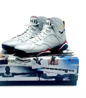 Authentic _Jordan 7 Champion Silver Metal Gray_ 40-45