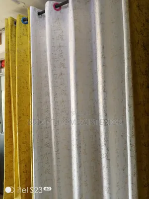White Velvet Quality Curtain Curtain