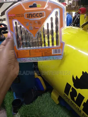12pcs Drill Bits Set Ingco. Drill Bits