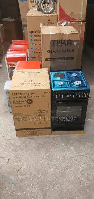 50*55 Volsmart 3+1 JET Standing Cooker With Electric Ove