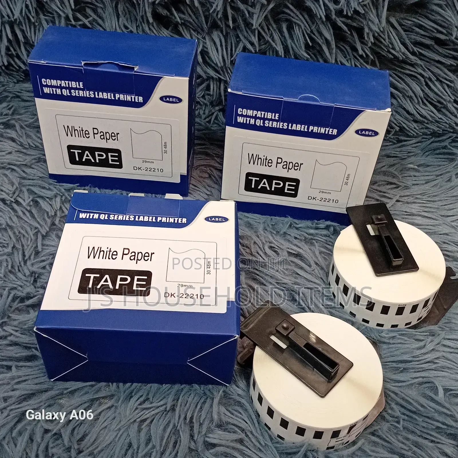 Clear White Paper Tape