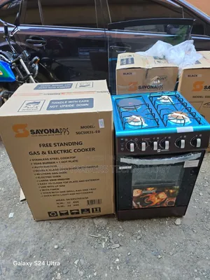 Sayona 3gas+1 Electric Plate Standing Cooker Electric Oven