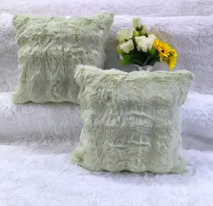 Rabbit Fur Decorative Pillow Cases