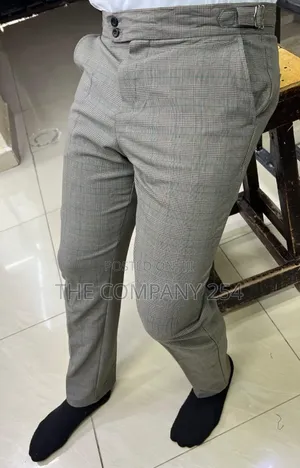 Quality Designed Plain Casual Vintage Trouser in Stock 