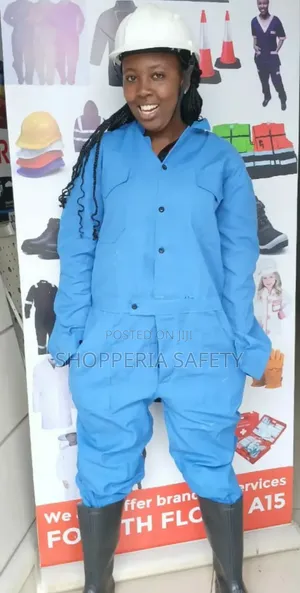 Light Blue Plain Overall