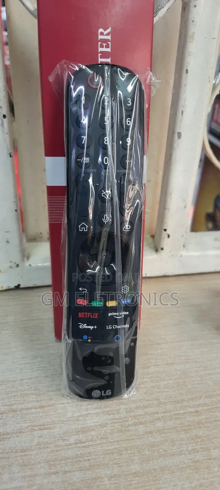 LG Remote : Voice Command Button Cursor Movement Detector