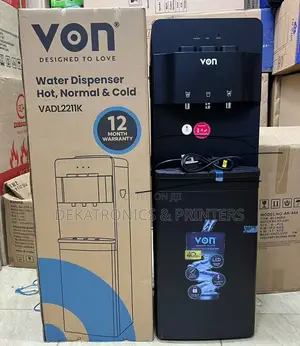 Von Hotpoint Water Dispenser 3 Tapped Hot Cold VADL2211K