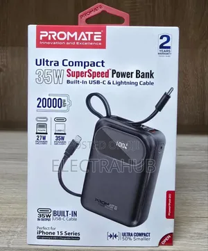 Promate Powerpod-20 35W Powerbank New Sealed in a Shop