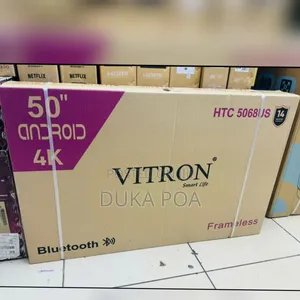 Vitron 50′′ Inch Frameless UHD Android TV