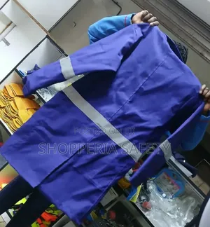 Reflective Royal Blue Dustcoat