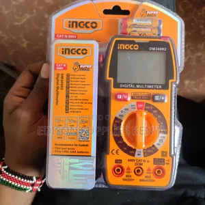 Ingco Digital Multimeter 600v True RMS 4000 Count Cat Iii