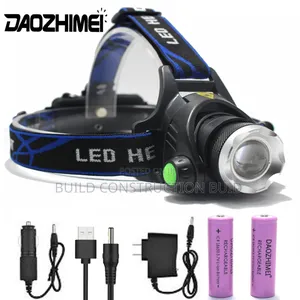 LED USB Rechargable Head Torch