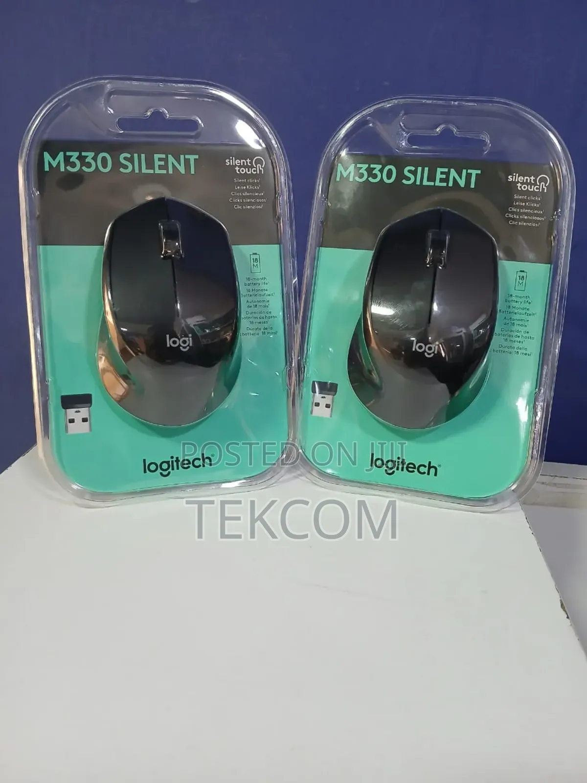 Logitech Wireless Mouse M330 Black