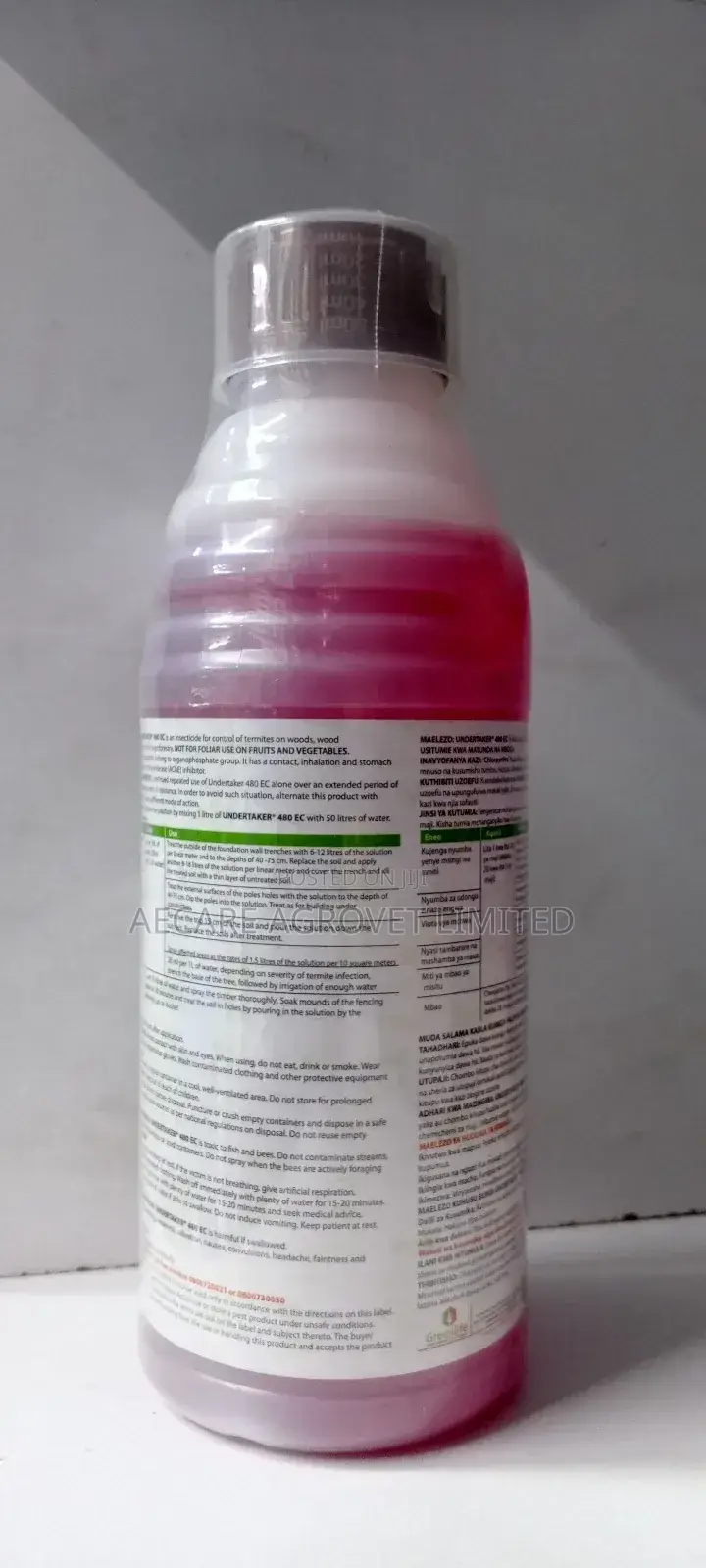Undertaker Termicide 100ml, 250ml, 1litre