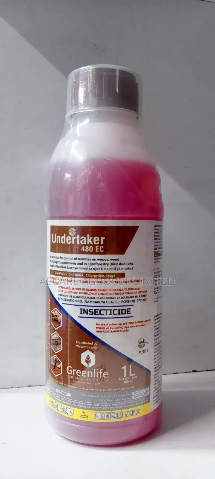 Undertaker Termicide 100ml, 250ml, 1litre
