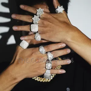 Hip-Hop Silver Gold Rustfree Rings