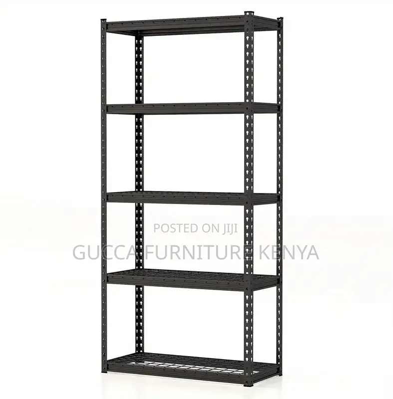 Cabinets:Adjustable Metallic Home/Office Shelving Unit