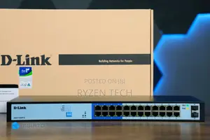D-Link Gigabit Poe Switch With 24 Poe+ Ports DGS-F1026P