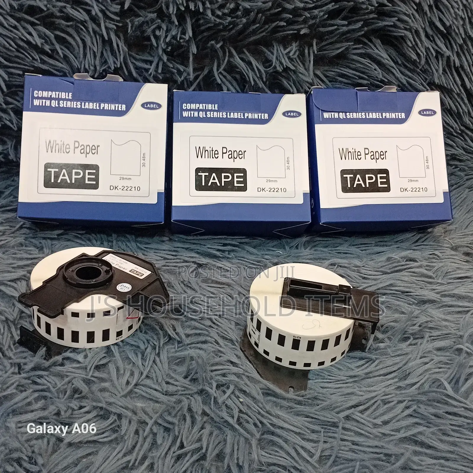White Paper Tape Dk-22205